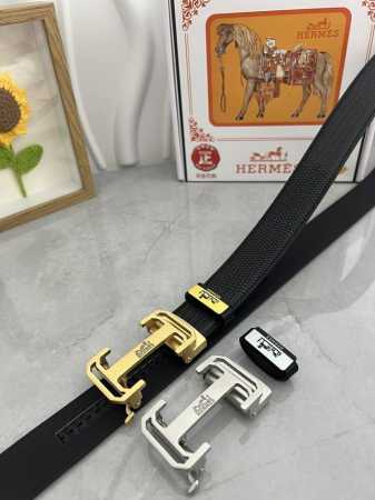 品名：爱马仕.HermèS 自动带 材质：原单牛皮腰带 百分百头层牛皮腰带保证真皮，24K纯钢扣，专柜原单品质、做工精细，时尚大牌，送人自用首选 包装： 请认准 - 点击图像关闭