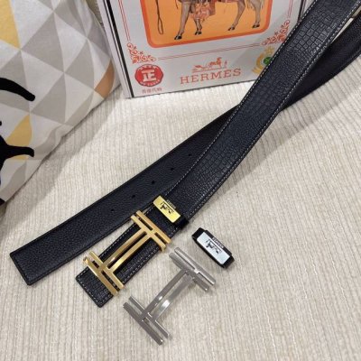 品名：爱马仕.Hermès 原单 材质：原单牛皮腰带 百分百头层牛皮腰带保证真皮，24K纯钢扣，专柜原单品质、做工精细，时尚大牌，送人自用首选 包装： 请认准如