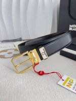 品名：万宝龙.Montblanc原单 腰带 皮带 型号：针扣，新款原版经典精品针式扣头，实物拍摄，原版头层牛皮 材料：百分百头层牛皮，保证真皮。双面可用专柜同等