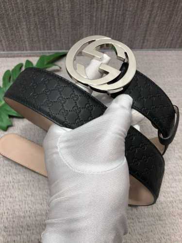配全包装礼盒 古驰：原单头层牛皮压g面，内衬头层牛皮树膏磨砂底，搭配原单扣,原产皮料定制，专柜宽度3.8