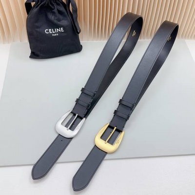 3.5Cm塞琳新款腰带，双面头层牛皮皮料，长度：.75.80.85.90.95.100.105欧，铜五金扣原版开模定制庆祝]