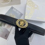 特 配全套包装礼盒 范思哲。男士花皮腰带38Mm 双面进口花皮皮压制。可双面使用 专柜走线 搭配新款扣