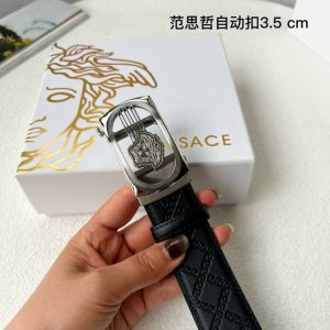 特 品牌： 范思硩 新款进口小牛皮，手感细腻柔软。搭配纯钢自动精品钢扣，男士必备！宽度：3.5Cm