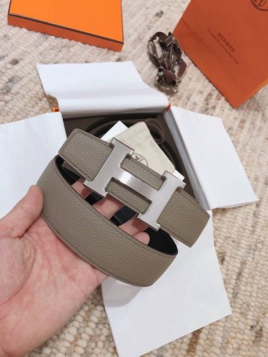 特 Hermes 3.8Cm男款 商务百搭 皇室必备 专柜同步.