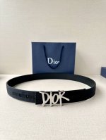 宽度3.5Cm Dior 这款不锈钢金属腰带扣是春季系列新品，展示 Cd Icon 标志和 Oblique Cosmo 图案，致敬 Dior 的经典图案。可与各