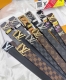 皮带：Lv..路易..威登顶级复刻 -150 腰带：原单品质百分百进口原厂头层牛皮，保证真皮。雕花设计.真空电镀.永不掉色.24K纯钢扣头层小牛皮系列双面可用专