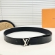 Lv。商务休闲、正装均可佩戴！3.8Cm 最新款扣头，抛光扣头、时尚百搭