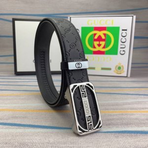 品名：古奇.Gu...Ci自动带 材质：原单牛皮腰带 百分百头层牛皮腰带保证真皮，24K纯钢扣，专柜原单品质、做工精细，时尚大牌，送人自用首选 包装： 请认准如