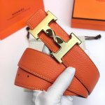官网同步 爱马仕专柜同步 进口双面小牛皮 精钢精品五金 双面可用38Mm