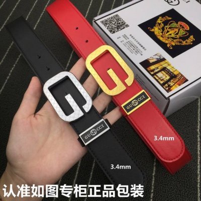 品牌：古奇.Gucci原单 DDD 型号：情侣款宽度3.4M 4.0M DDD 等级：意大利进口百分百头层牛皮，Gucci.古奇，世界著名奢侈品品牌。进口头层牛
