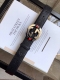 p160 ：配送专柜全套礼盒包装。 古驰：原单头层牛皮压G面，内衬头层小牛皮底.搭配原单点胶刚扣.原单皮料定制，专柜宽度3.8