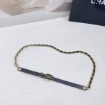 Cm 链条款香奈儿腰带，双面头层牛皮皮料，长度：.75.80.85.90.95.100欧，铜五金扣原版开模定制庆祝]