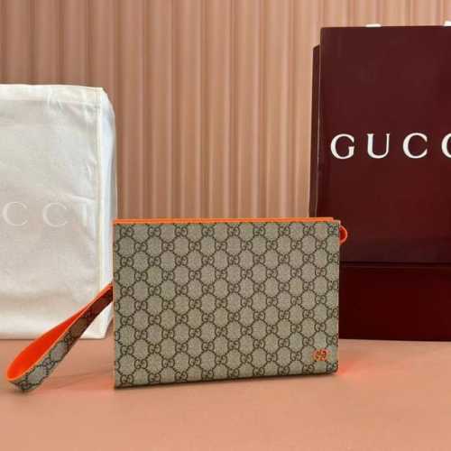 顶配版 Gucci新款专柜品质，顶级原单货，实物实拍！款号768255啡橙尺寸：宽26X高18X侧宽6，出货啦！
