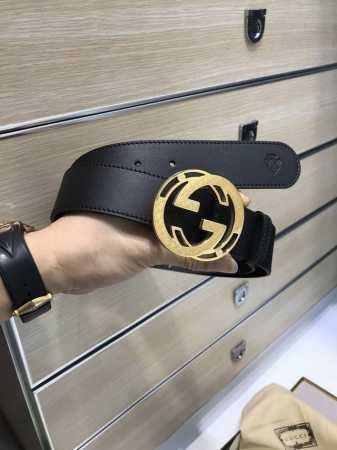 配送专柜包装 打孔针 特批 宽38Mm， 原单进口双面头层小牛皮，搭配原单钌钯电镀双G扣，手感.油边近乎完美，原产皮料定制，质感无可挑剔，出众的细节，高清实拍， - 点击图像关闭
