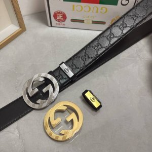 品名：古奇.Gu...Ci 原单 材质：原单牛皮腰带 专柜原单品质、做工精细，时尚大牌，送人自用首选 包装： 请认准如图专柜包装赠送打孔器手提袋专柜礼盒宽度3.