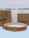B Urbrry Tb金属Logo扣 原厂小牛皮软妖带. 4.0Mm精品