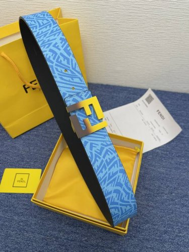 特 Fendi.芬迪 全套包装 宽度38Mm 精品钢扣 搭配专柜同款进口定制皮料 可双面使