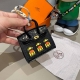 爱马仕迷你铂金包挂件 创意小房子包包 通用蓝牙耳机包 可放钥匙口红 时尚迷你包包 可以当包饰，耳机包一举两得！
