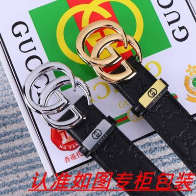 品名：古奇.Gu...Cci原单 材料：百分百头层牛皮，保证真皮。24K纯钢扣双面可用专柜同等质量， 送人自用首选 包装： 请认准如图专柜包装，赠送打孔器，银联