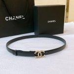 Chanel Cc 水钻 排钻金 与银 Logo扣. 进口胎牛皮腰带 2.0Cm精品 精致 典雅