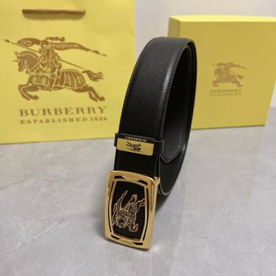 品名：巴宝莉 原单 材质：原单牛皮腰带 百分百头层牛皮腰带保证真皮，24K纯钢扣，专柜原单品质、做工精细，时尚大牌，送人自用首选 包装： 请认准如图专柜包装赠送