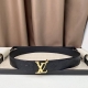 Lv。商务休闲、正装均可佩戴！3.8Cm 最新款扣头，抛光扣头、时尚百搭