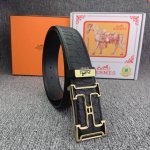 品名：爱马仕.Hermès J原单 材质：原单牛皮腰带 百分百头层牛皮腰带保证真皮，24K纯钢扣，专柜原单品质、做工精细，时尚大牌，送人自用首选 包装： 请认准