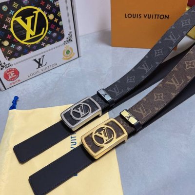 品名：Lv..路易..威登原单 材质：原单牛皮腰带 百分百头层牛皮腰带保证真皮，24K纯钢扣，专柜原单品质、做工精细，时尚大牌，送人自用首选 包装： 请认准如图