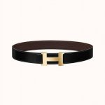 爱马仕顶级原单Togo皮 官网同步 Hermes-Royal Belt Buckle & Reversible Leather Strap双面进口皮双面可用 精