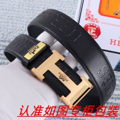 品名：爱马仕...原单 材料：百分百头层牛皮，保证真皮。24K纯钢扣双面可用专柜同等质量， 送人自用首选 包装： 请认准如图专柜包装，赠送打孔器，银联发票，宽度