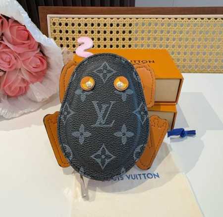 Lv路易威登青蛙耳机包 包包挂饰 可放口红蓝牙耳机 - 点击图像关闭