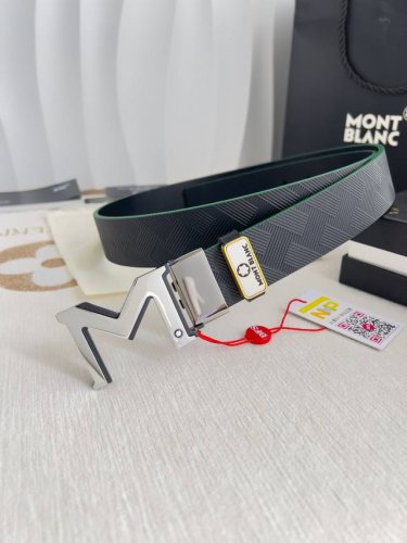 品名：万宝龙.Montblanc原单·腰带·皮带 型号：挂扣，新款原版经典精品双色挂扣，实物拍摄，原版头层牛皮 材料：百分百头层牛皮，保证真皮。
