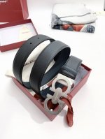 特P200 菲拉格慕 正品尺寸3.5Cm 官网同步 意大利原厂皮料 商务简约大方81883