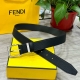 Fendi 芬迪 宽35Mm 原单进口双面头层牛皮 搭配原版精品针扣 时尚潮流 休闲百搭款 完美的手感.油边 精细的做工 货真价实 品质保证