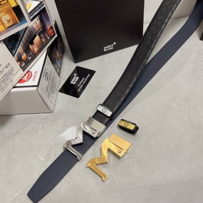 品名：万宝龙 Montblanc 原单 材质：原单牛皮腰带 百分百头层牛皮腰带保证真皮，24K纯钢扣，专柜原单品质、做工精细，时尚大牌，送人自用首选 包装： 请