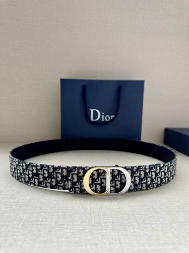 特 宽度3.5Cm 这款腰带扣是 Dior 新款单品，延续经典设计，饰以 Cd Icon 标志。光金和白色金属覆层形成鲜明的对比。可与各式 35 毫米腰带搭配，