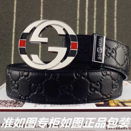 品名：古奇.Gu Cci原单 型号：认准如图专柜包装，赠送打孔器 材料：百分百头层牛皮，保证真皮。24K纯钢扣，古铜色工艺红绿布系列专柜同等质量， 送人自用首选