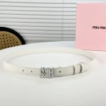 Miumiu小腰带、2Cm。裙装裤装搭配起来！精致优雅，不撞款！