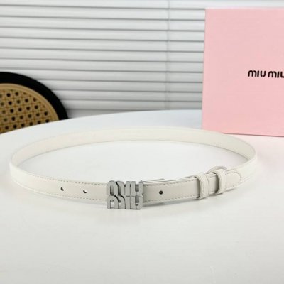 Miumiu小腰带、2Cm。裙装裤装搭配起来！精致优雅，不撞款！