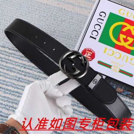 品名：古奇.Gu...Cci原单 材料：百分百头层牛皮，保证真皮。24K纯钢扣双面可用专柜同等质量， 送人自用首选 包装： 请认准如图专柜包装，赠送打孔器，银联 - 点击图像关闭