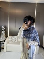 Dior高端男士围巾，老花提花[微笑]精美Logo.上身效果极显高档！100%优质羊毛， 做出山羊绒效果，手感超柔软，一点都不扎！33* Cm.快抢！卖完无补！