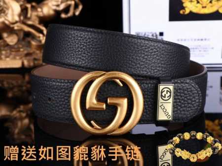 皮带：古奇.Gu…Cci原单 腰带：认准如图专柜包装，赠送打孔器 材料：百分百头层牛皮，保证真皮。24K纯钢扣gg花纹系列专柜同等质量， 送人自 - 点击图像关闭