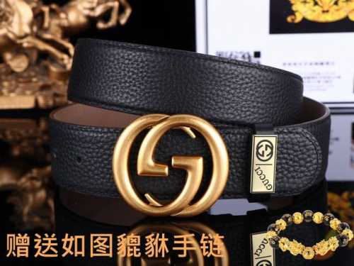 皮带：古奇.Gu…Cci原单 腰带：认准如图专柜包装，赠送打孔器 材料：百分百头层牛皮，保证真皮。24K纯钢扣gg花纹系列专柜同等质量， 送人自