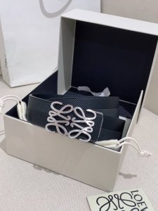 特 P190 Loewe Nfc 罗意威经典男士自动皮带腰带3.5Cm宽度 、两面原版皮、经典百搭