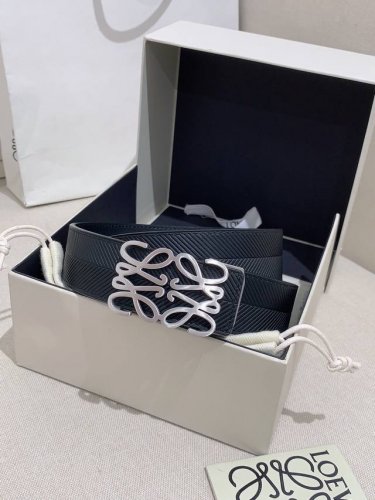 特 P190 Loewe Nfc 罗意威经典男士自动皮带腰带3.5Cm宽度 、两面原版皮、经典百搭