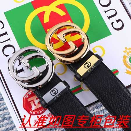 品名：古奇.Gu...Cci 腰带原单 皮带 材料：百分百头层牛皮，保证真皮。24K纯钢扣双面可用专柜同等质量， 送人自用首选 包装： 请认准如图专柜包装，赠送 - 点击图像关闭
