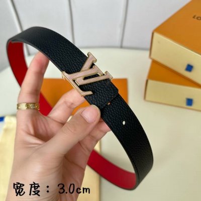 寬：30Mm 驢家新品 Ss23特別限定女士腰帶 經典雙面撞色進口togo荔枝紋 質感超好 上身效果特佳 搭配新款字母扣 閃閃發亮.多色選