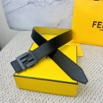 特P190 Fendl （芬迪）宽40Mm双面原版小牛皮 搭配单钌钯电镀扣 完美的手感.油边 出众的设计.风格 高贵奢华 时尚大方 高清实拍 货真价实 品质保证