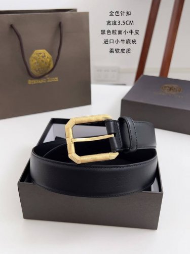 史蒂芬 顶级货品，宽度3.5Cm 柔软头层小牛皮搭配进口底皮， 精抛纯铜针扣 金色 银色 商务休闲都可搭配。 码数：95-125Cm 包装：全套包装