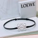 罗意威.Loewe 女士腰带官方同步，镂空金属腰带，光滑牛皮革腰带，五金4.0Cm、皮带身1.0Cm精品，正面饰有anagram牛皮革镂空装饰，实物拍摄，送礼自